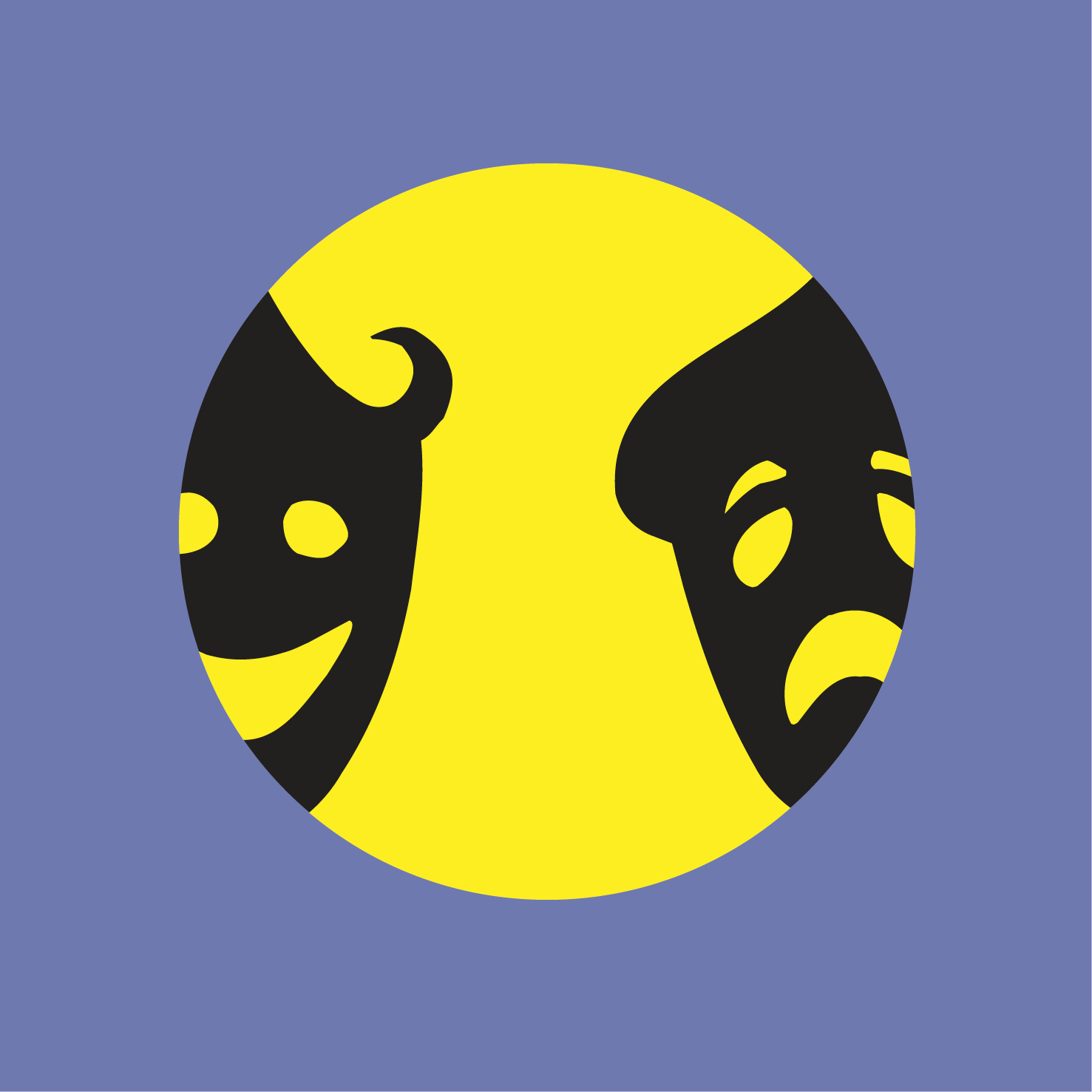 Logo theaternacht lila