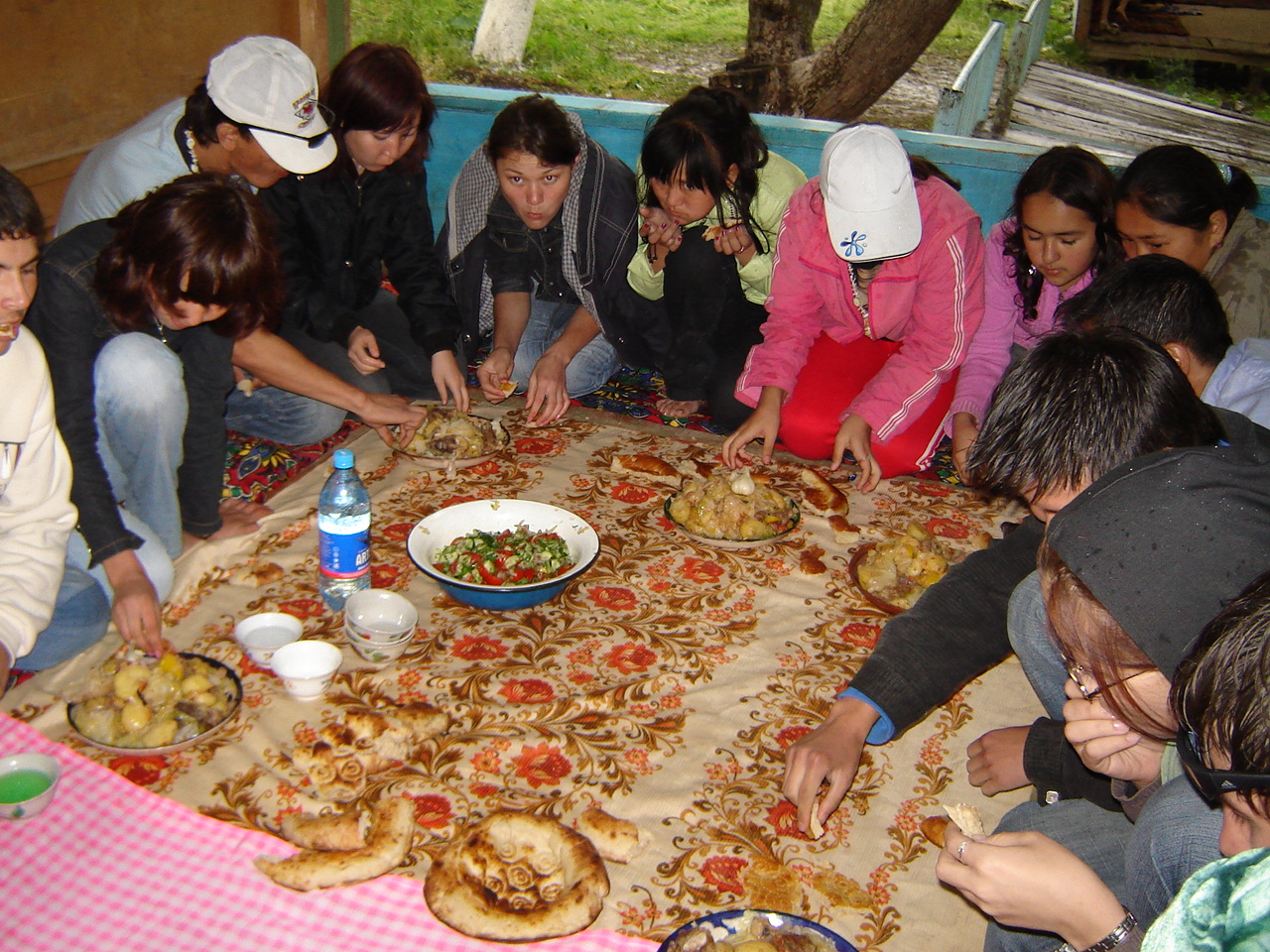 Ausflüg im Rahmen des Workshops in Südkirgistan
